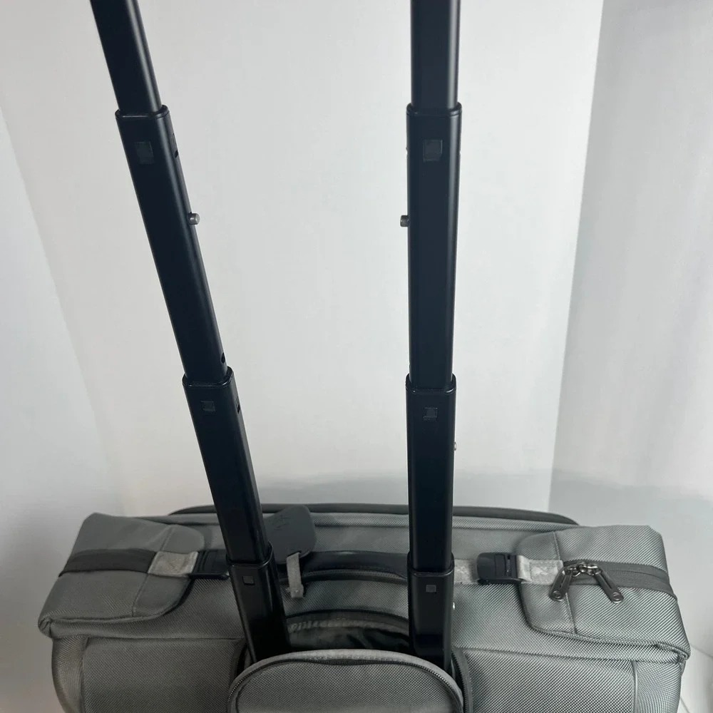 Tumi T-Tech Rolling Garment Bag Grey Ballistic Nylon Suit Carrier 6730MST